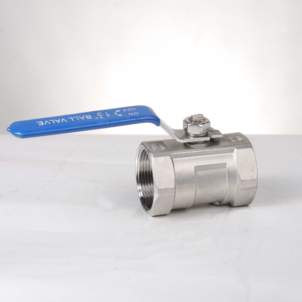 Single Body Reduce Port Screwed Stainless Steel Ball Valve