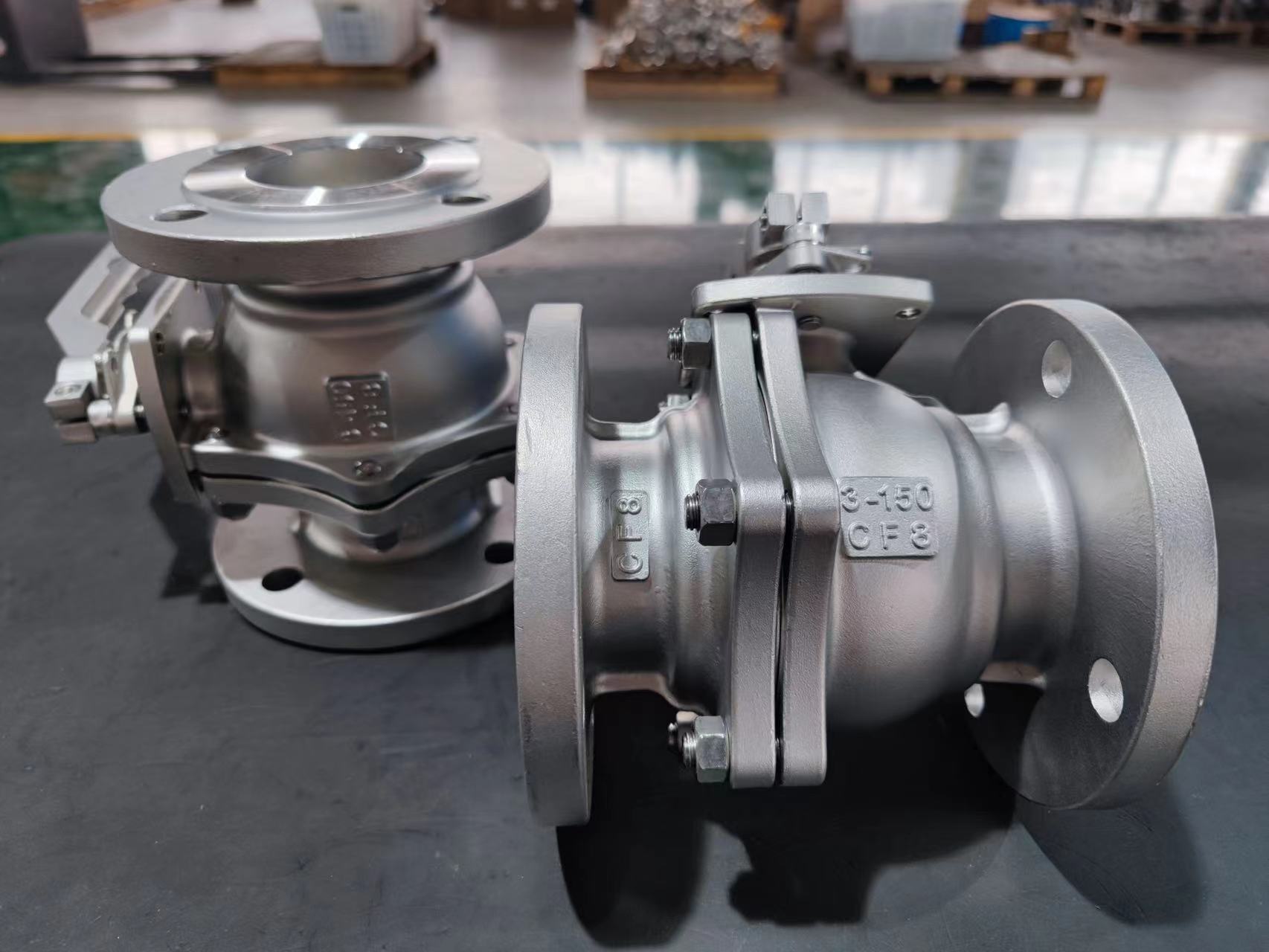 STAINLESS STEEL 304 150LB FLOATING FIRE SAFE BALL VALVE