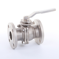ASME B16.34 Stainless Steel Flanged Two Piece Ball Valve
