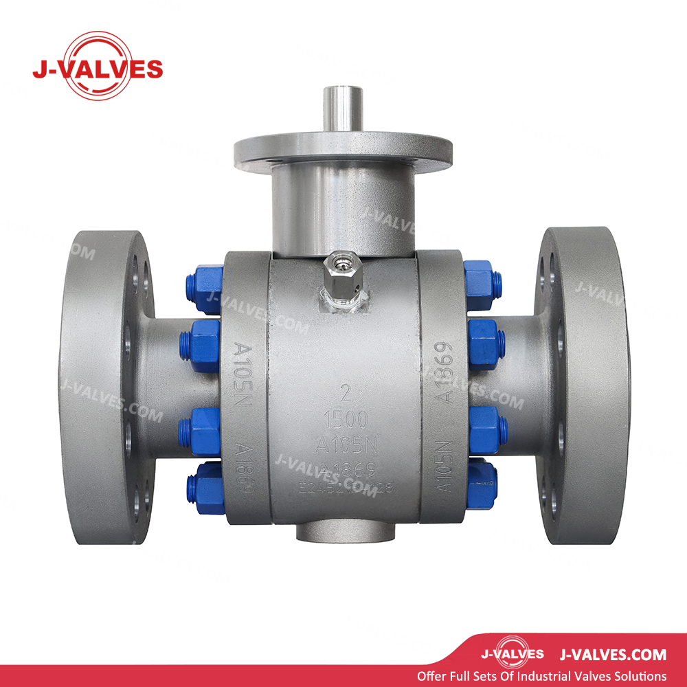 2” 1500LB A105N Long Stem Trunnion Ball Valves API 6D Certified