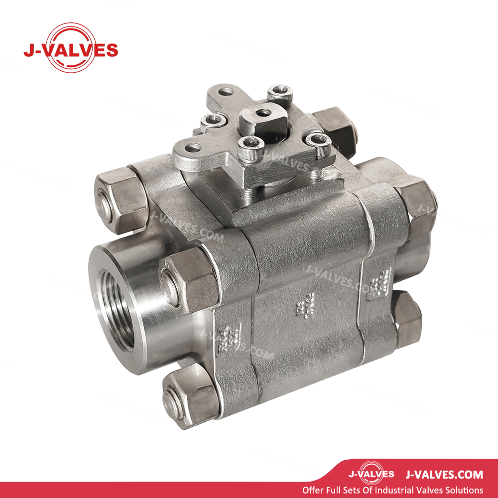 F304L Stainless Steel High Pressure Ball Valve High Seal Design