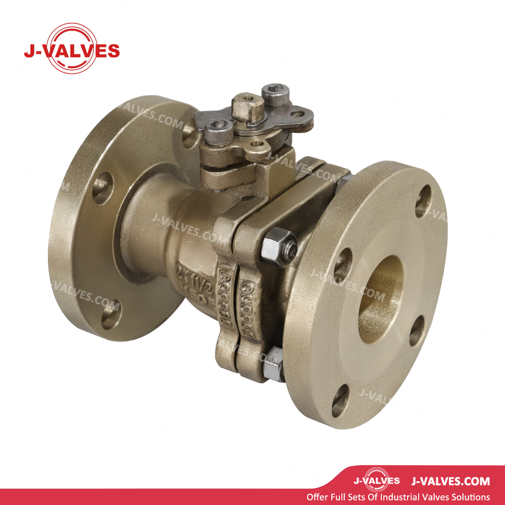 C95500 Nickel Aluminum Bronze Floating Ball Valve Marine Corrosion Resistant Industrial Use