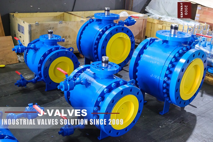 API 6D 3PC Trunnion Ball Valve for Pipeline Safety