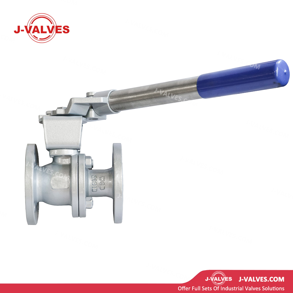 2x1.5"150LB WCB Two Piece Floating Ball Valve with Handle