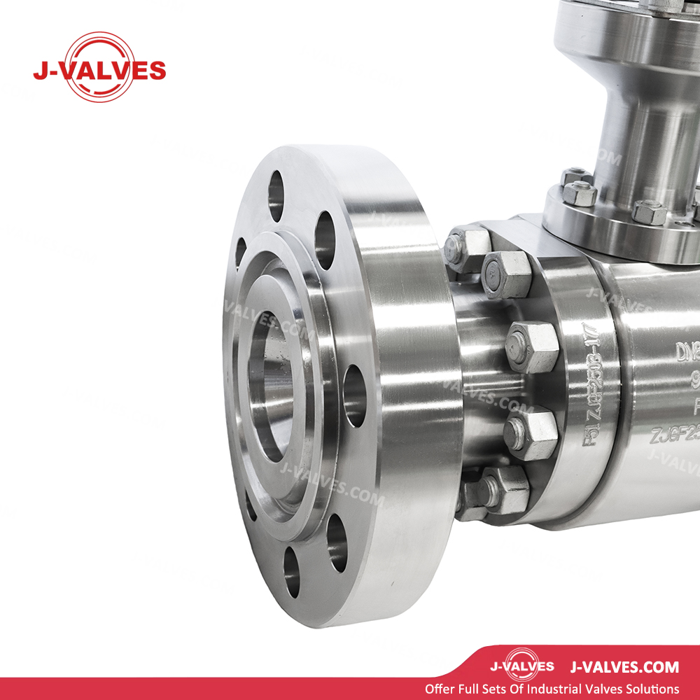 DN80x50 900LB F51 Two Piece Extended Stem Floating Ball Valve