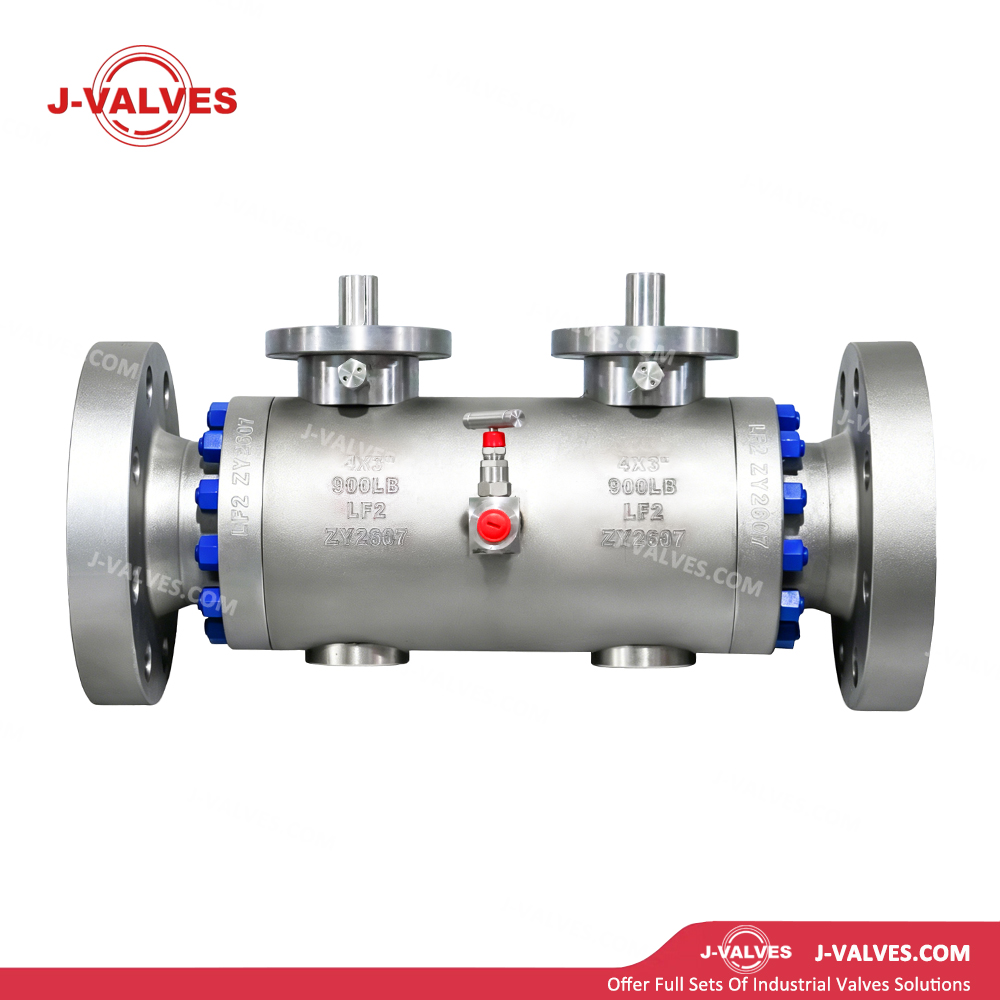 4x3"900LB LF2 DBB Ball Valve
