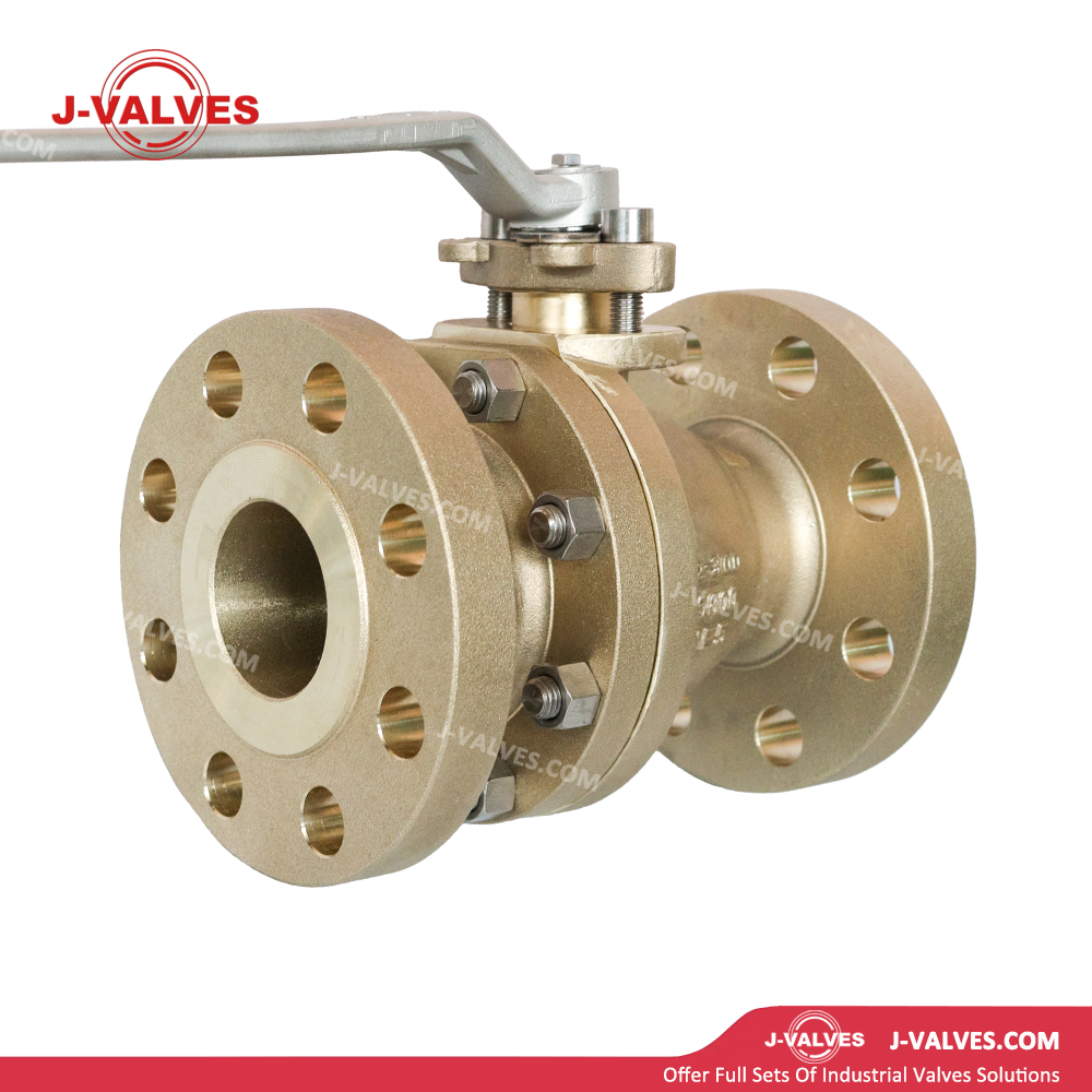 2.5"300LB C95800 Two Piece Floating Ball Valve