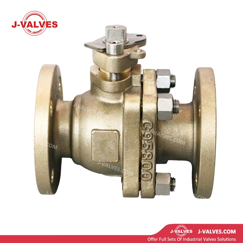 1.5"150LB C95800 Two Piece Floating Ball Valve