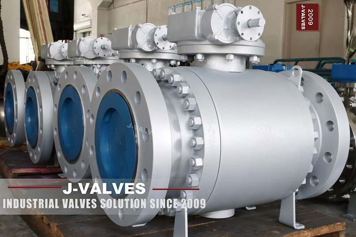 DN250 100LB A105 Trunnion Mounted Ball Valves