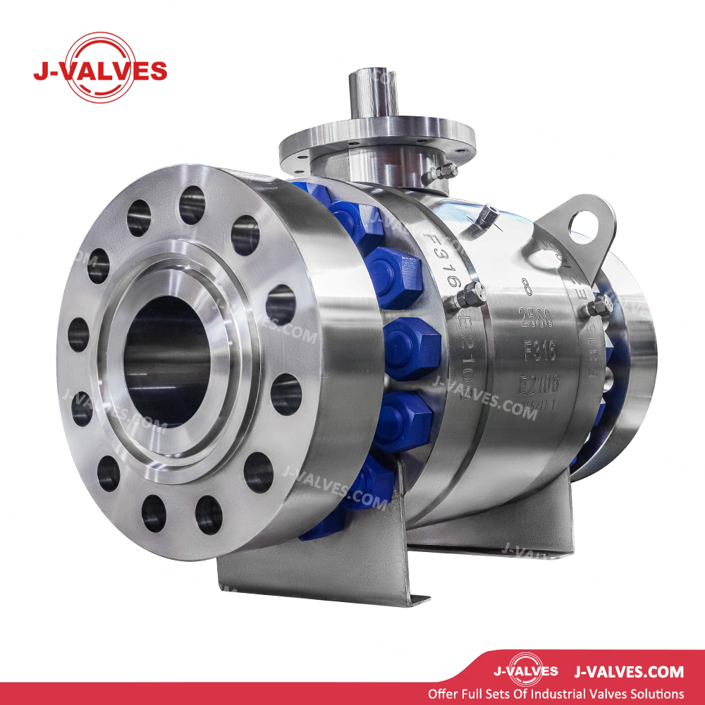 8" 2500LB F316 Forged Trunnion Mounted Ball Valve