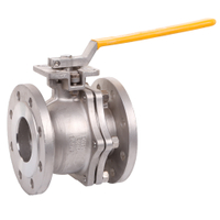 DIN PN16 Stainless Steel Ball Valve with ISO5211 Mounting Pad