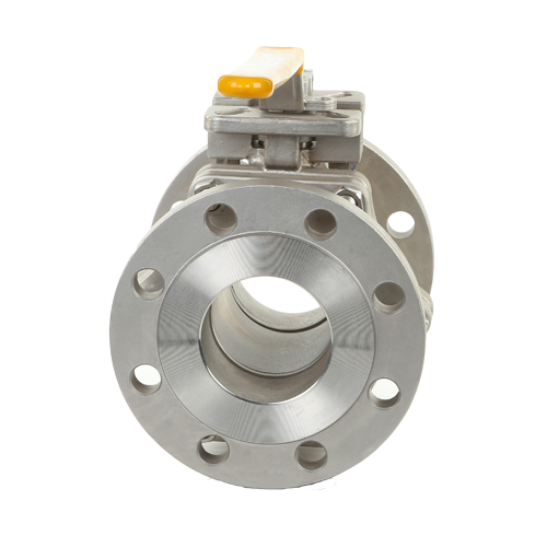 Stainless Steel Floating 2PC Flange Ball Valve with ISO5211 High Mounting Pad API608/API6D