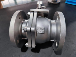 STAINLESS STEEL 304 150LB FLOATING FIRE SAFE BALL VALVE