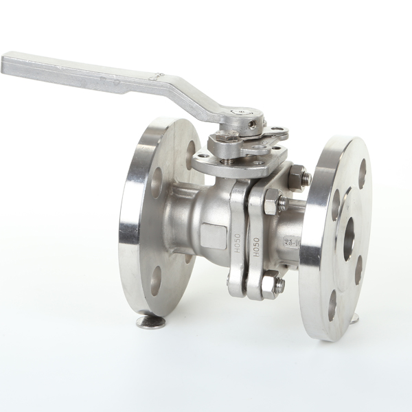 Floating Flange JIS10K Stainless Steel Ball Valve with ISO5211 Mounting Pad