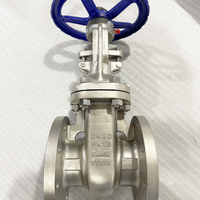 EN/DIN 1.4408 PN16 Stainless Steel Flange Gate Valve 