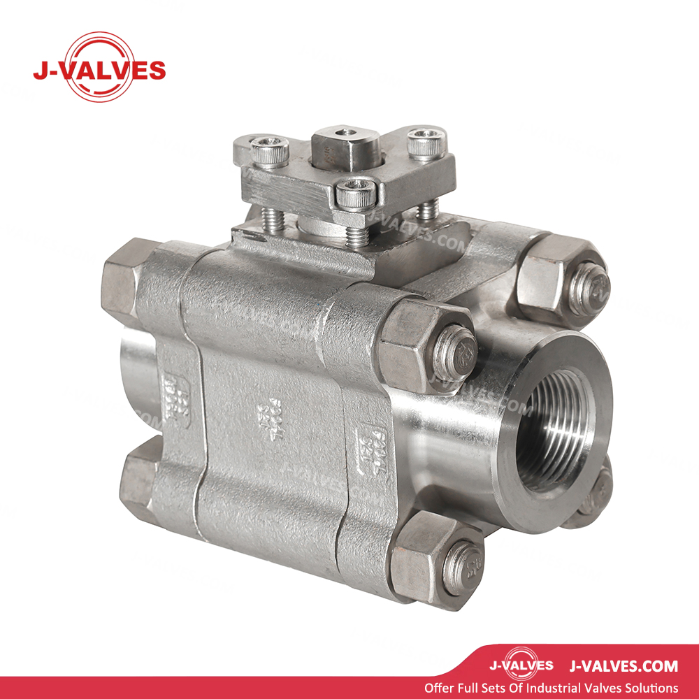 F304L Stainless Steel High Pressure Ball Valve High Seal Design
