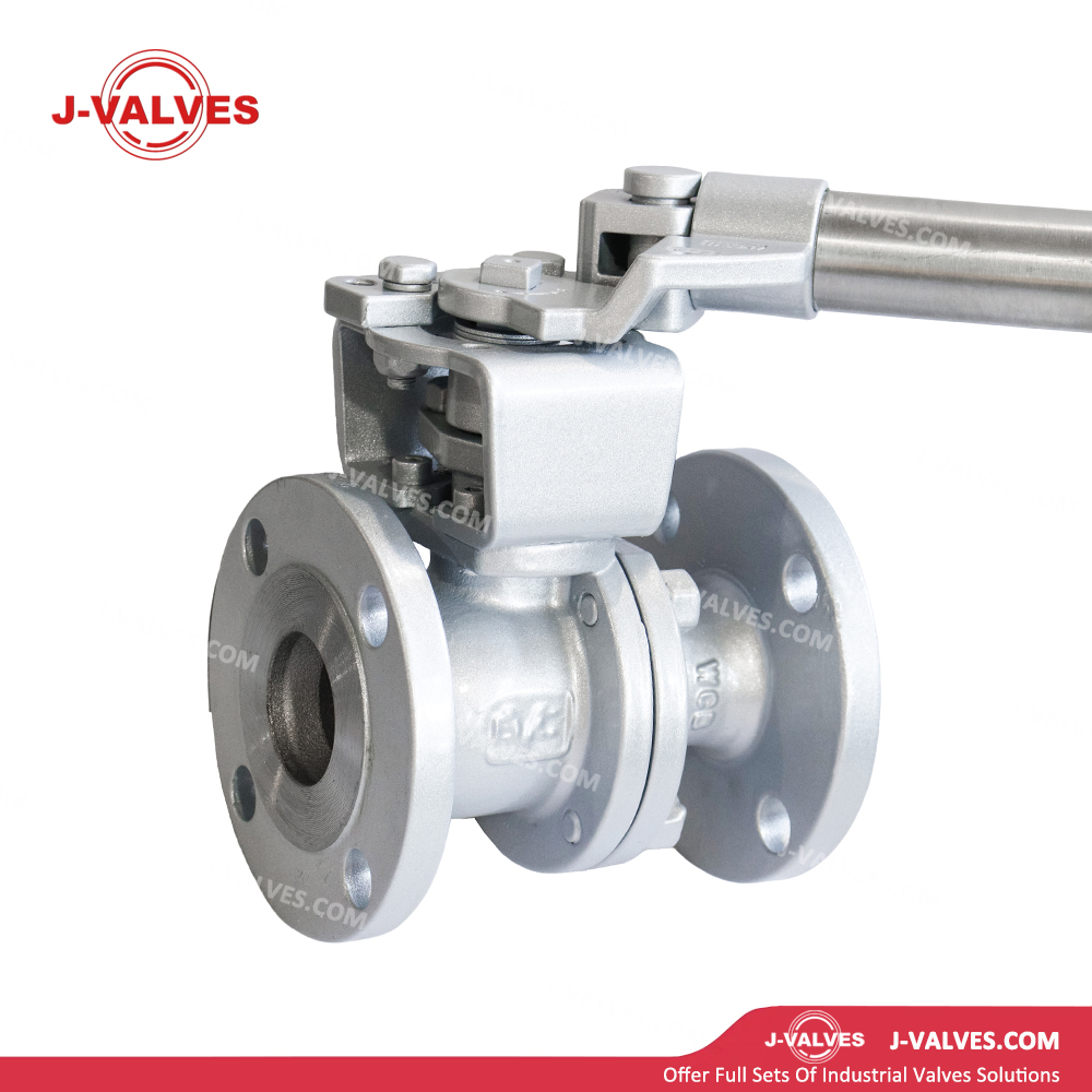2x1.5"150LB WCB Two Piece Floating Ball Valve with Handle