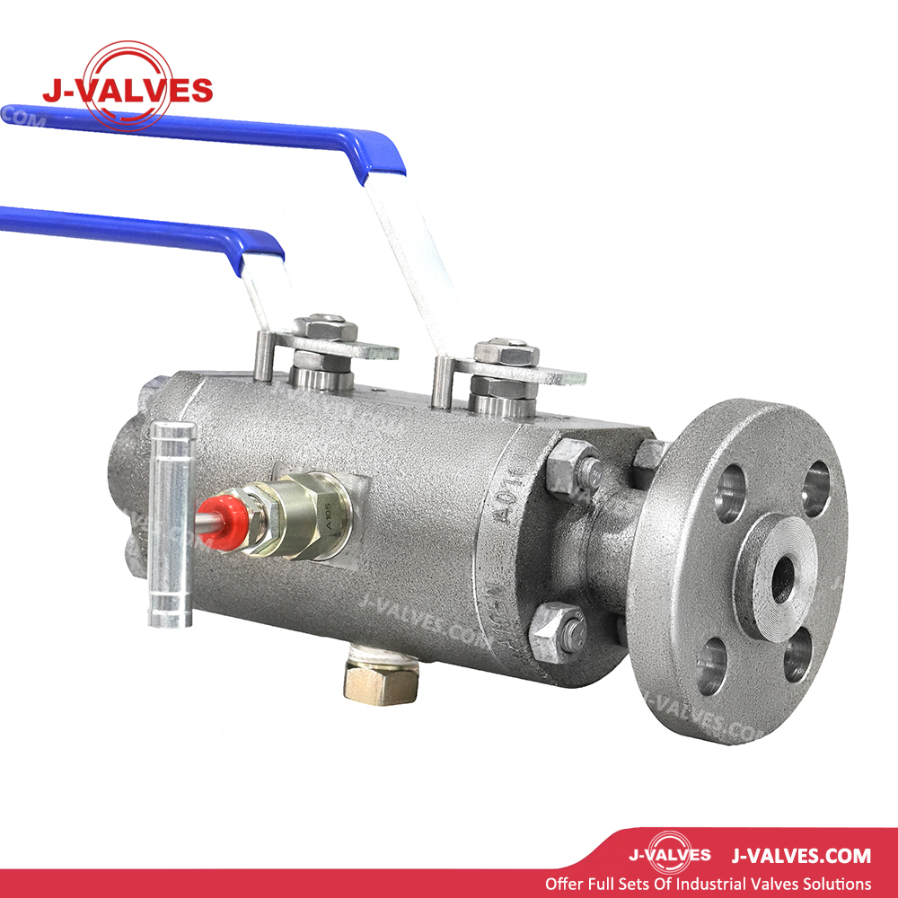 DBB Flanged x Threaded Floating Ball Valve