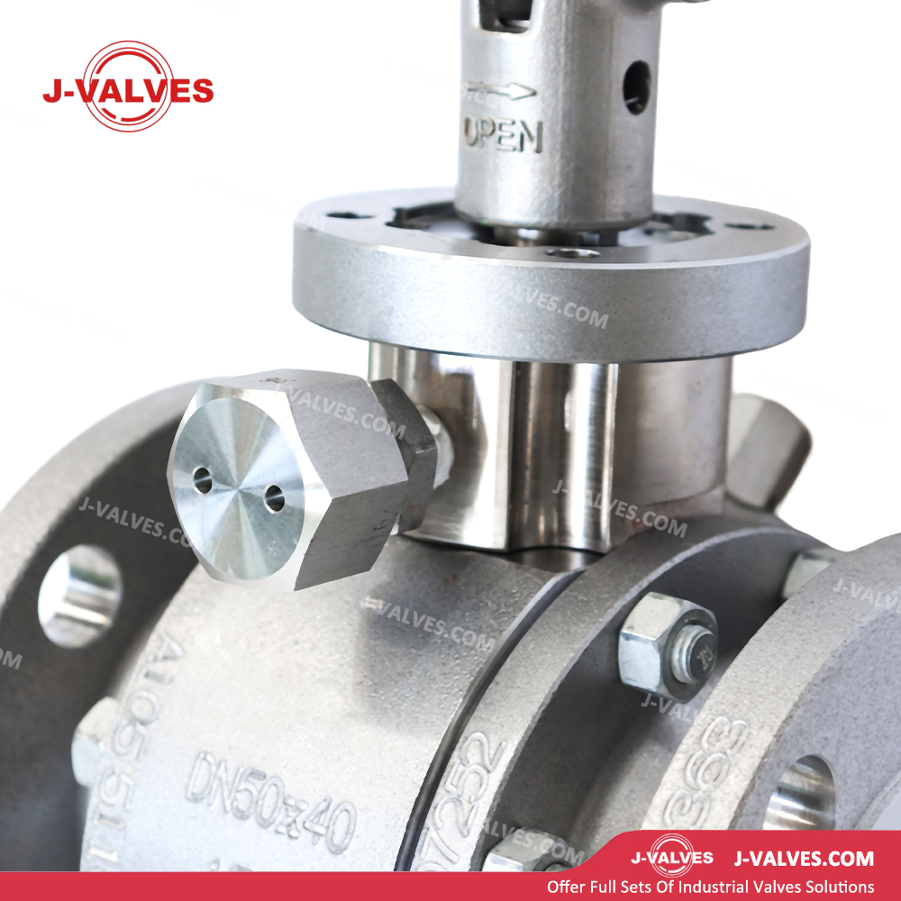 DN50x40 150LB A105 Two Piece Extended Stem floating ball valve