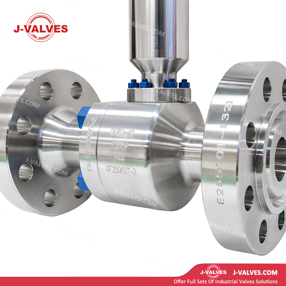 DN50x40 1500LB F44 Two Piece Extended Stem Floating Ball Valve
