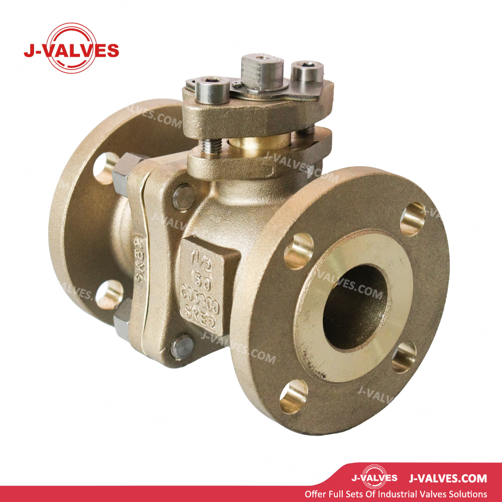 1.5"150LB C95800 Two Piece Floating Ball Valve