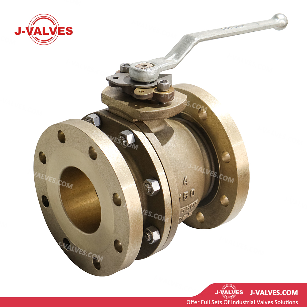 4"150LB C95500 Flanged Floating Ball Valve