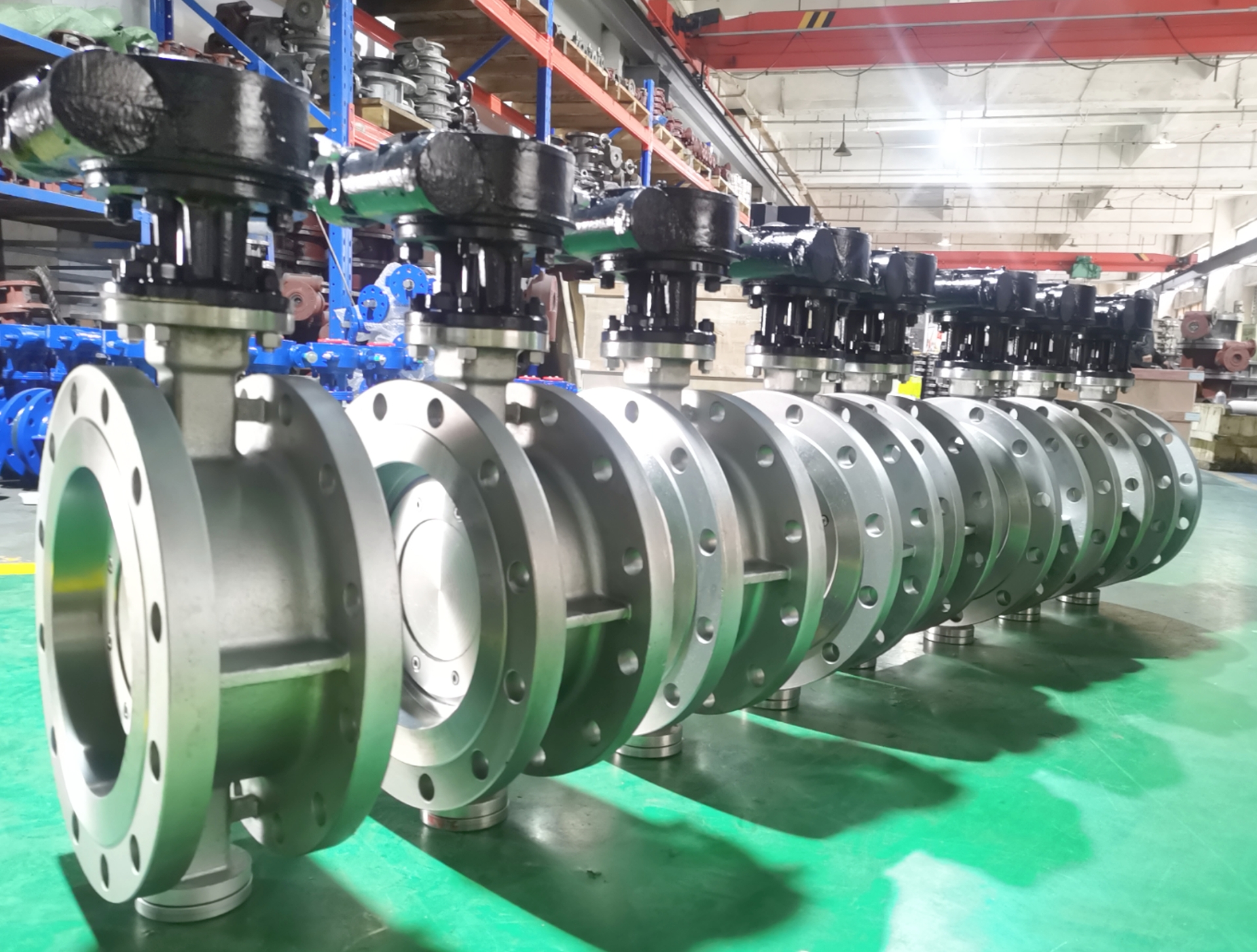 triple offset flange butterfly valve