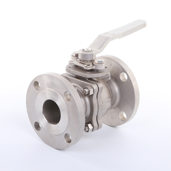ASME B16.34 Stainless Steel Flanged Two Piece Ball Valve