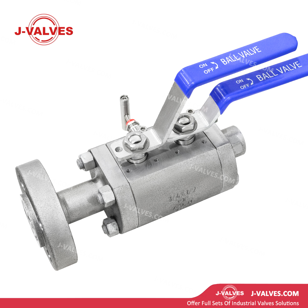 A105N 0.75x0.5"900LB DBB Ball Valve