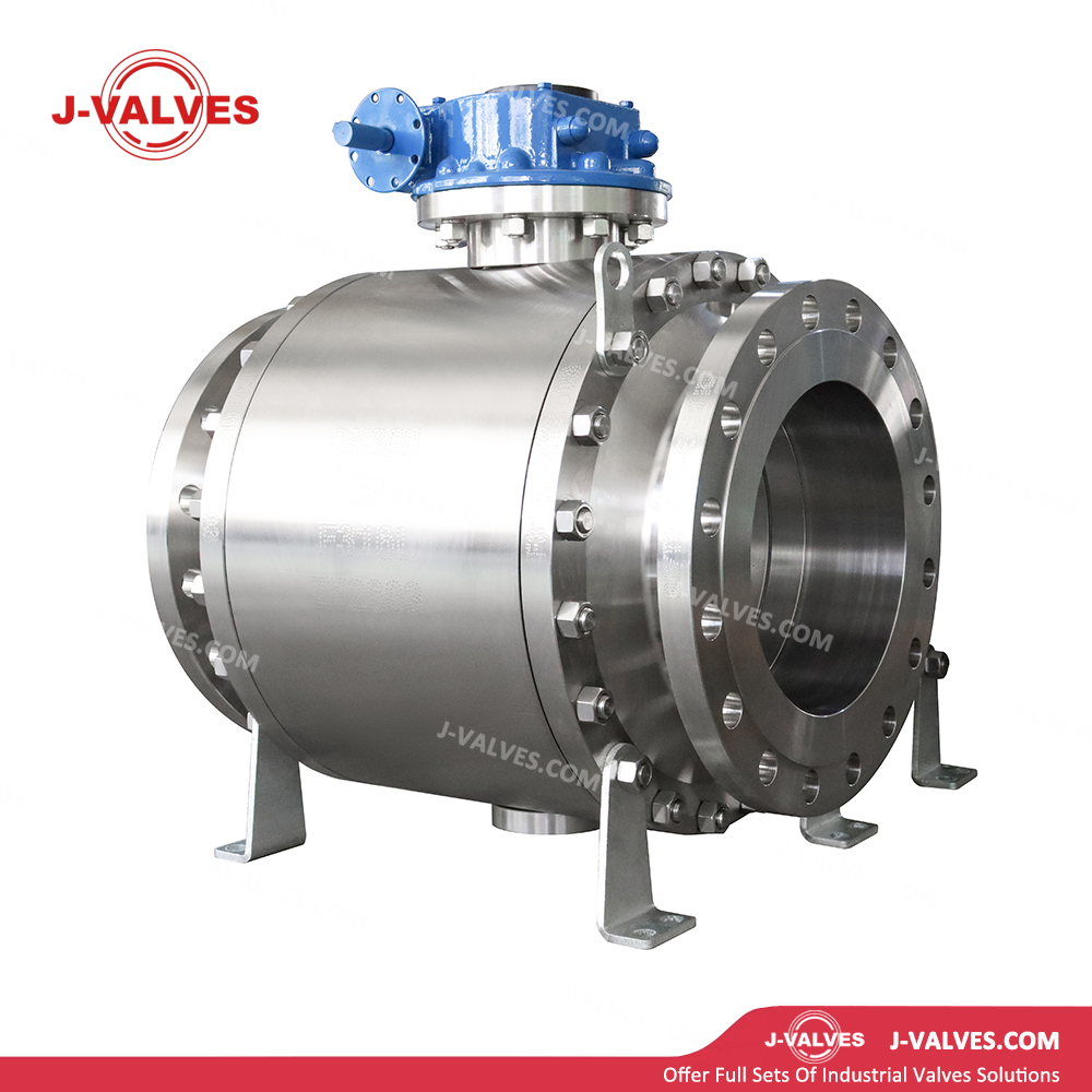 DN300 F316L Stainless Steel Trunnion Mounted Ball Valve