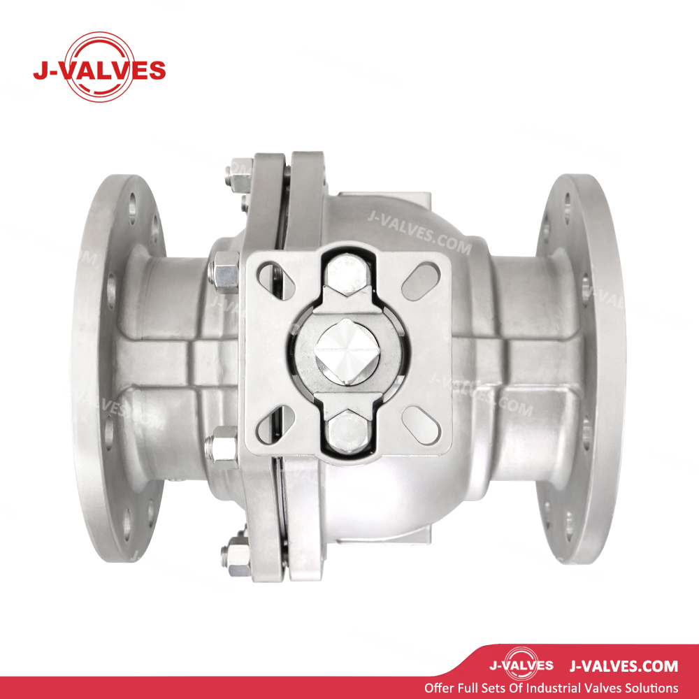 150A 10K CF8 Stainless Steel Floating Ball Valve JIS Standard Production