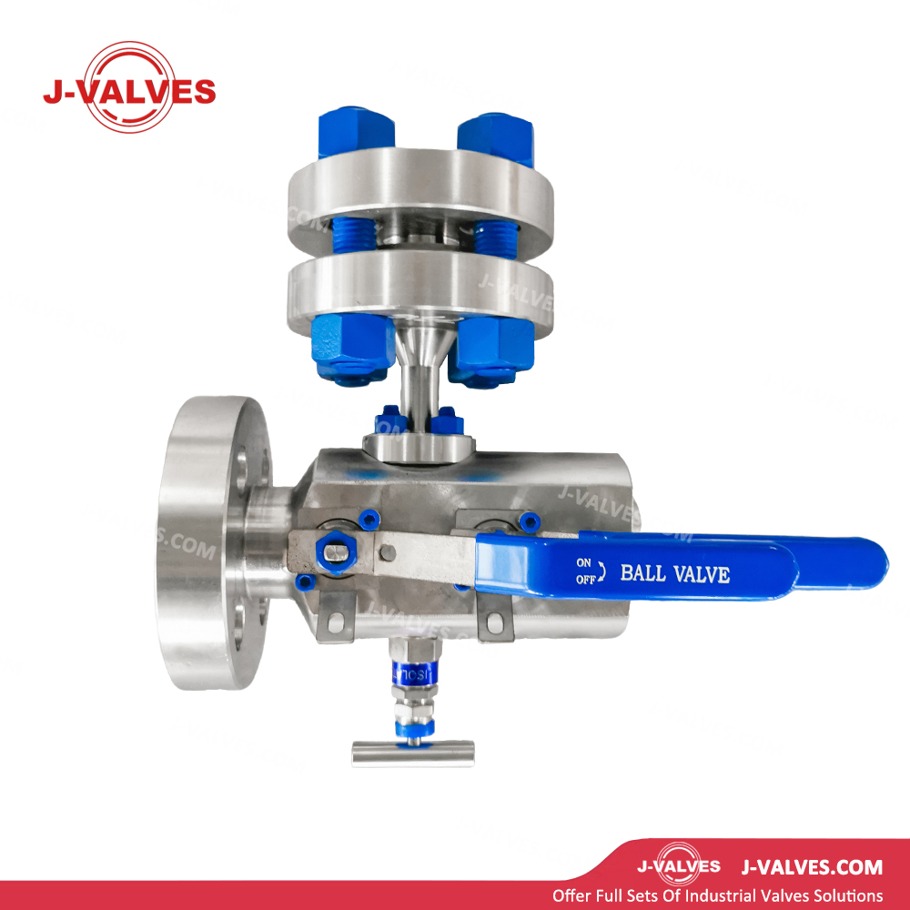 0.75"x0.5"x0.5" 1500LB F316 Stainless Steel DBB Ball Valve