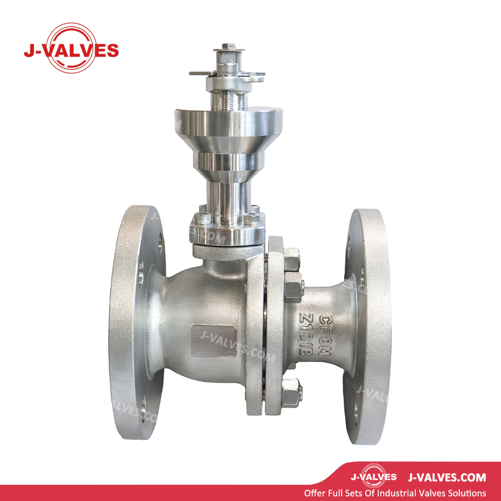 3x2"150LB CF8M Two Piece Extended Stem Floating Ball Valve
