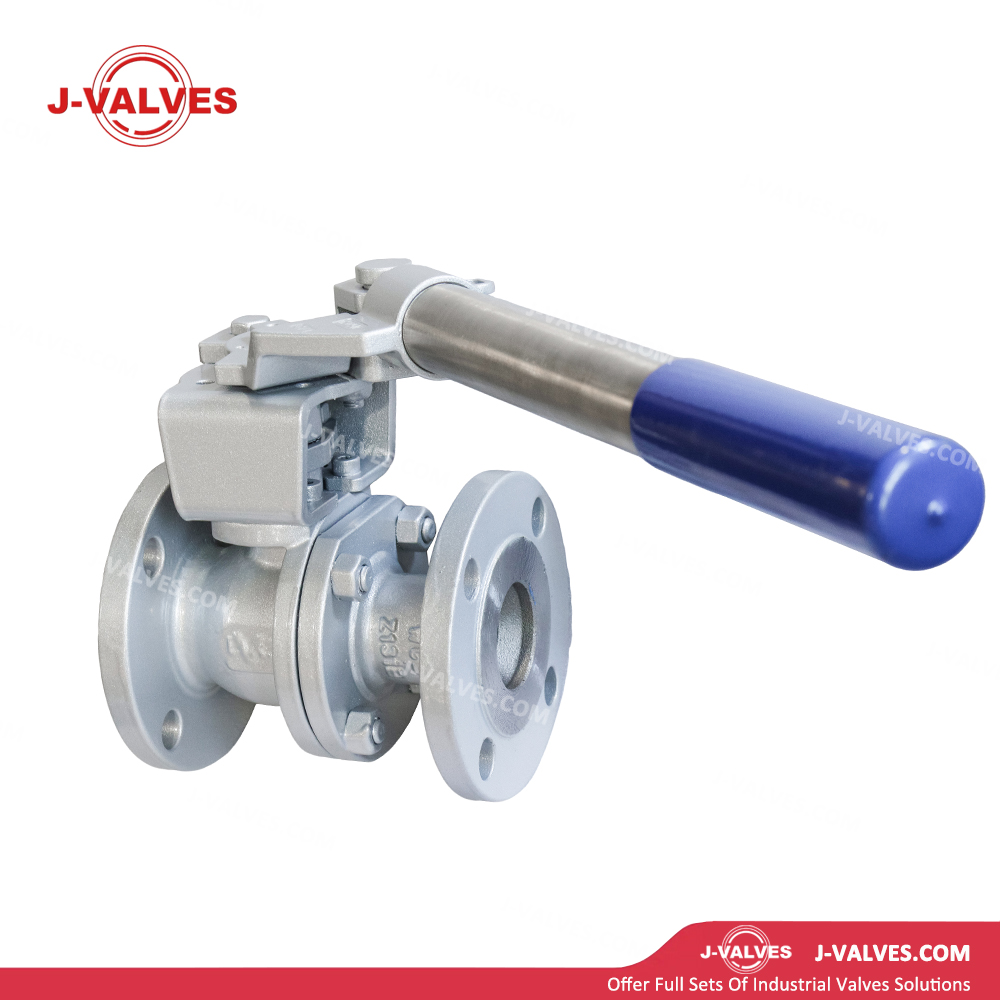 2x1.5"150LB WCB Two Piece Floating Ball Valve with Handle