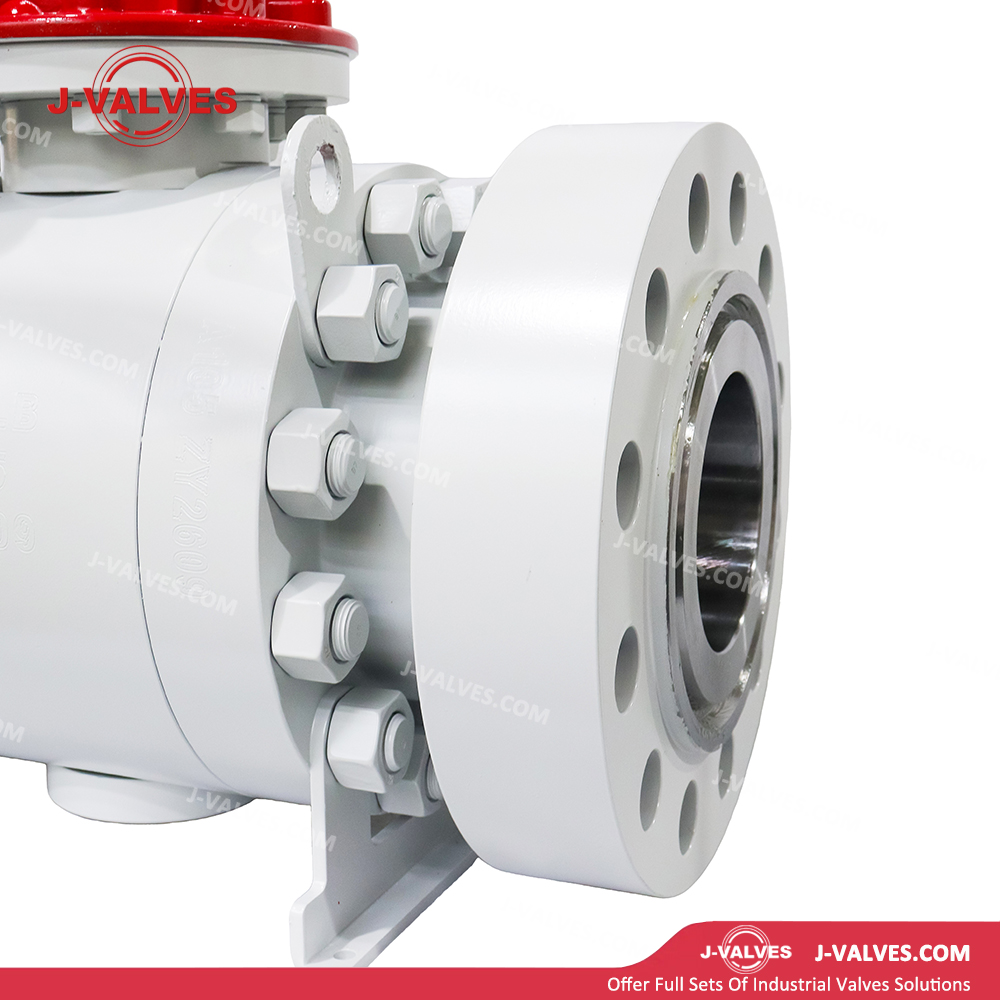 6"1500LB A105N Three Piece Trunnion Mounted Ball Valve