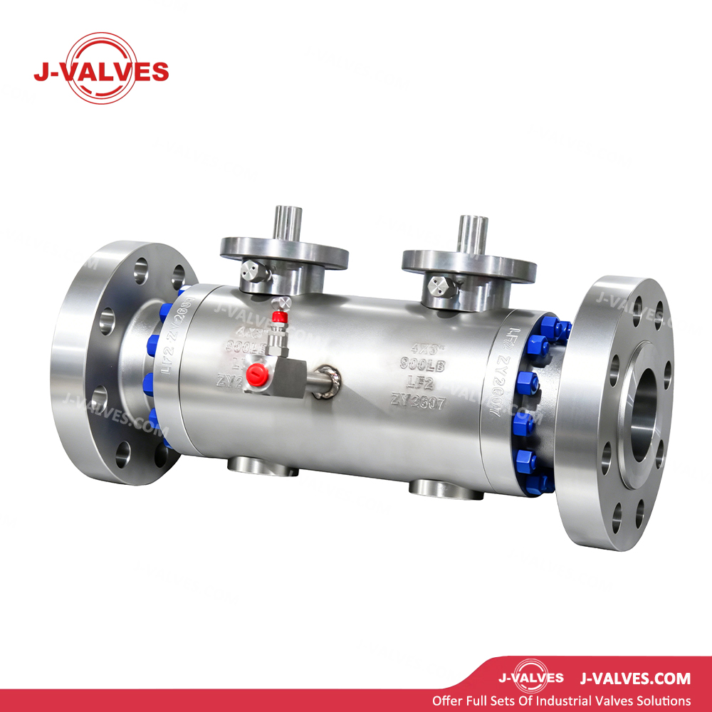 4x3"900LB LF2 DBB Ball Valve