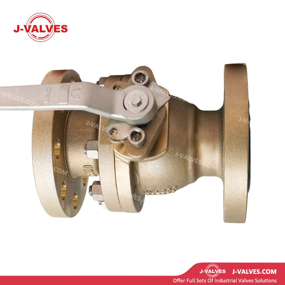 2.5"300LB C95800 Two Piece Floating Ball Valve