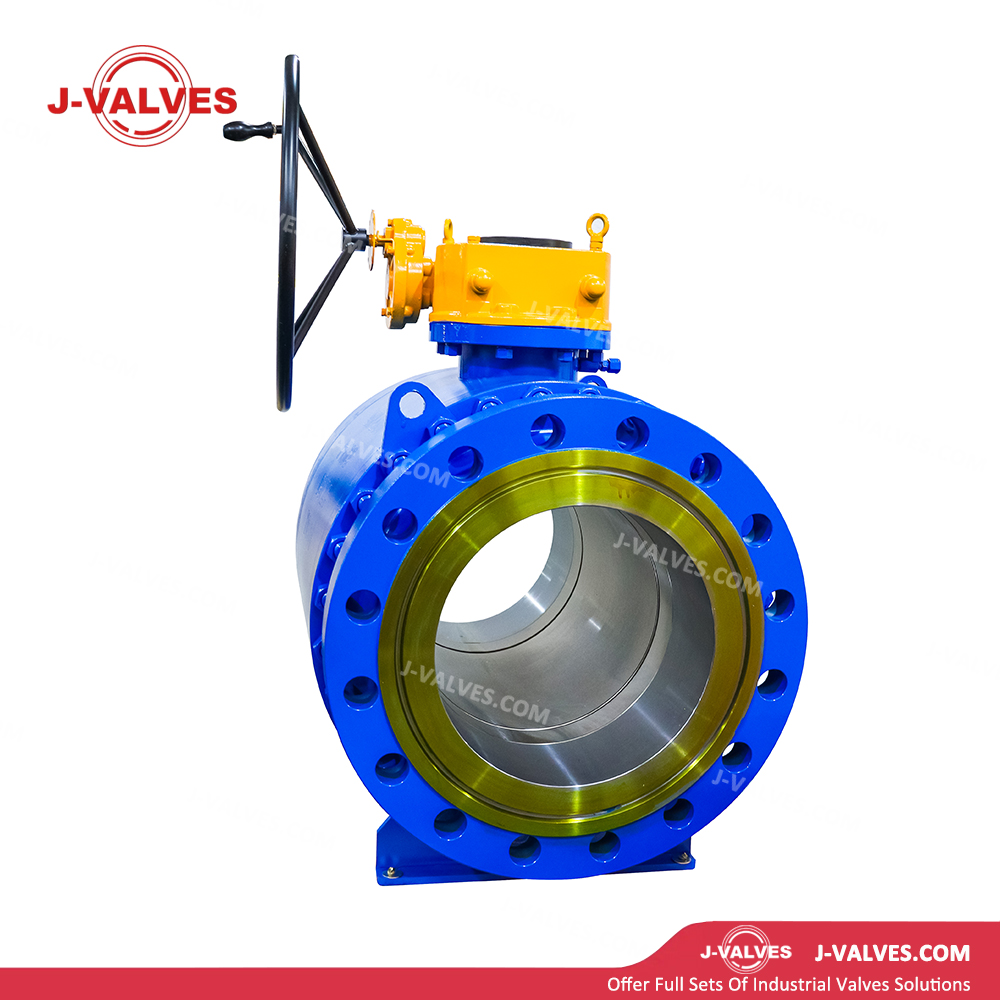 DN400 PN63 3 Piece Low Alloy Steel Trunnion Mounted Ball Valve