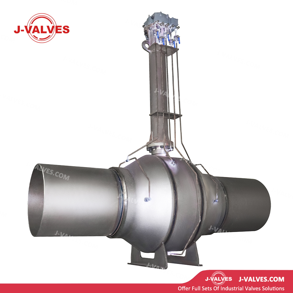Trunnion Mounted Fully Welded Ball Valve Extended Stem