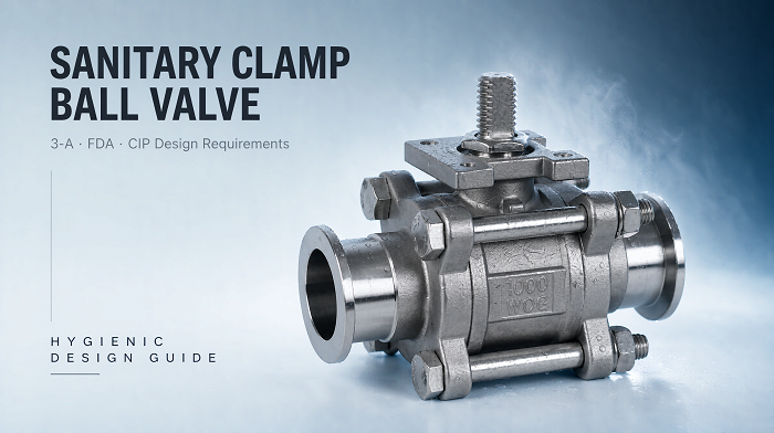Sanitary Clamp Ball Valves: 3-A, FDA And CIP Design Requirements