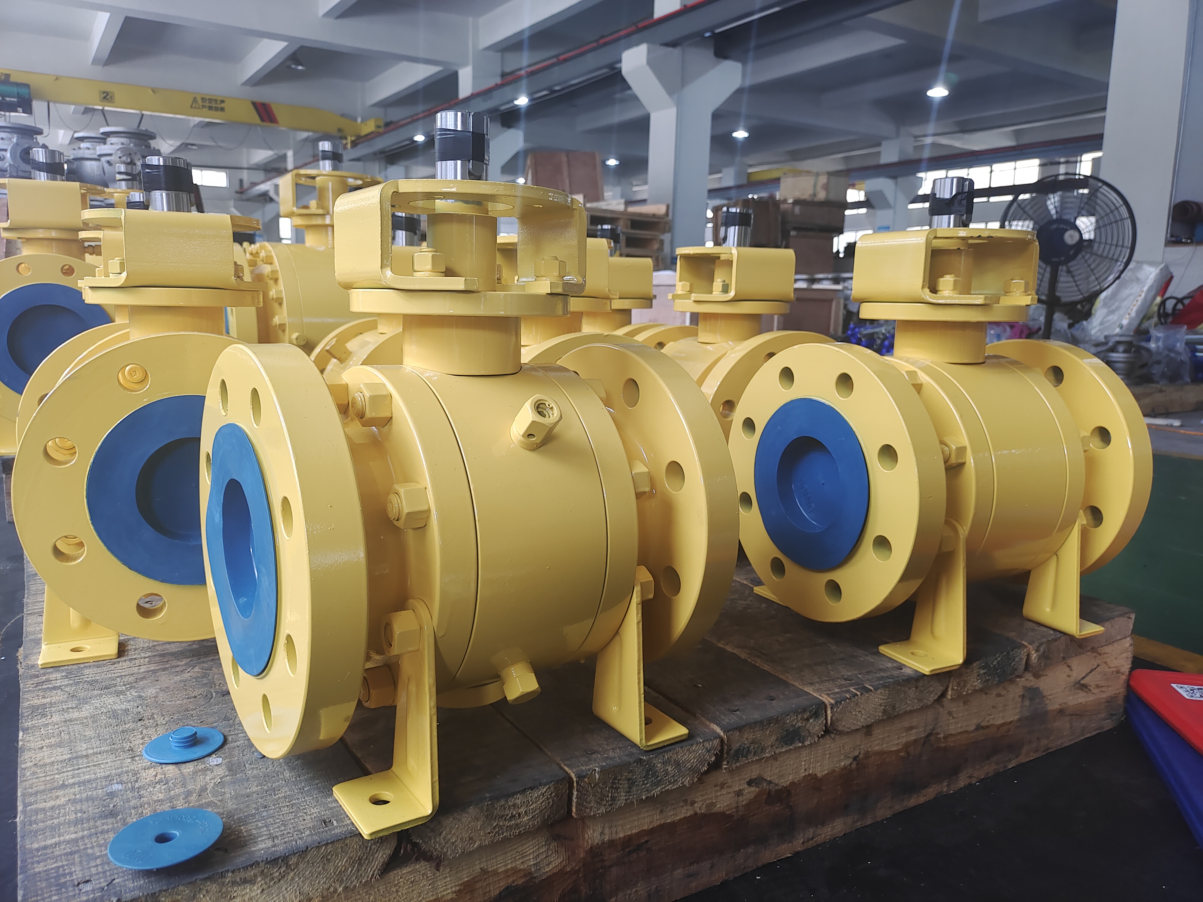 API6D Stainless Steel Trunnion Mounted Flanged Ball Valve