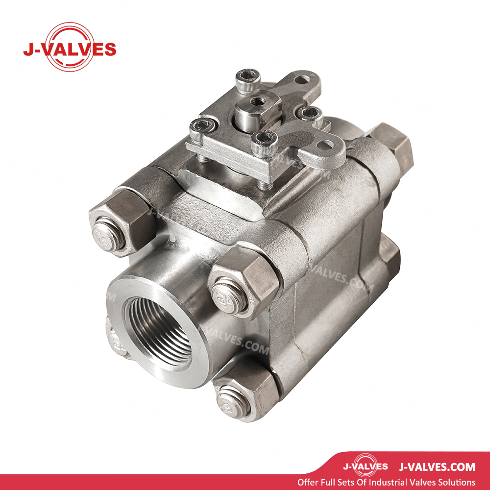 F304L Stainless Steel High Pressure Ball Valve High Seal Design