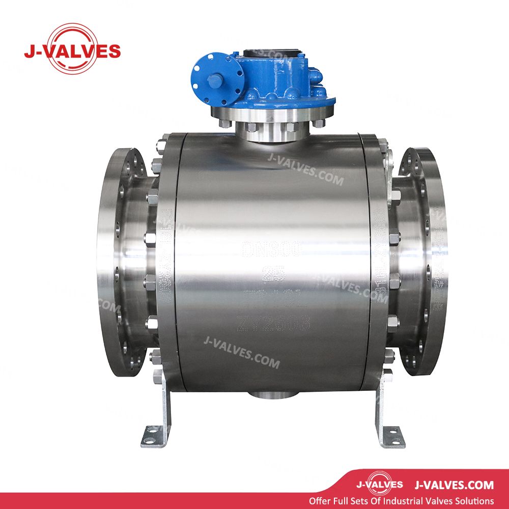 ANSI 150~2500LB Forged Steel 3PC Trunnion Mounted Flanged Ball Valve