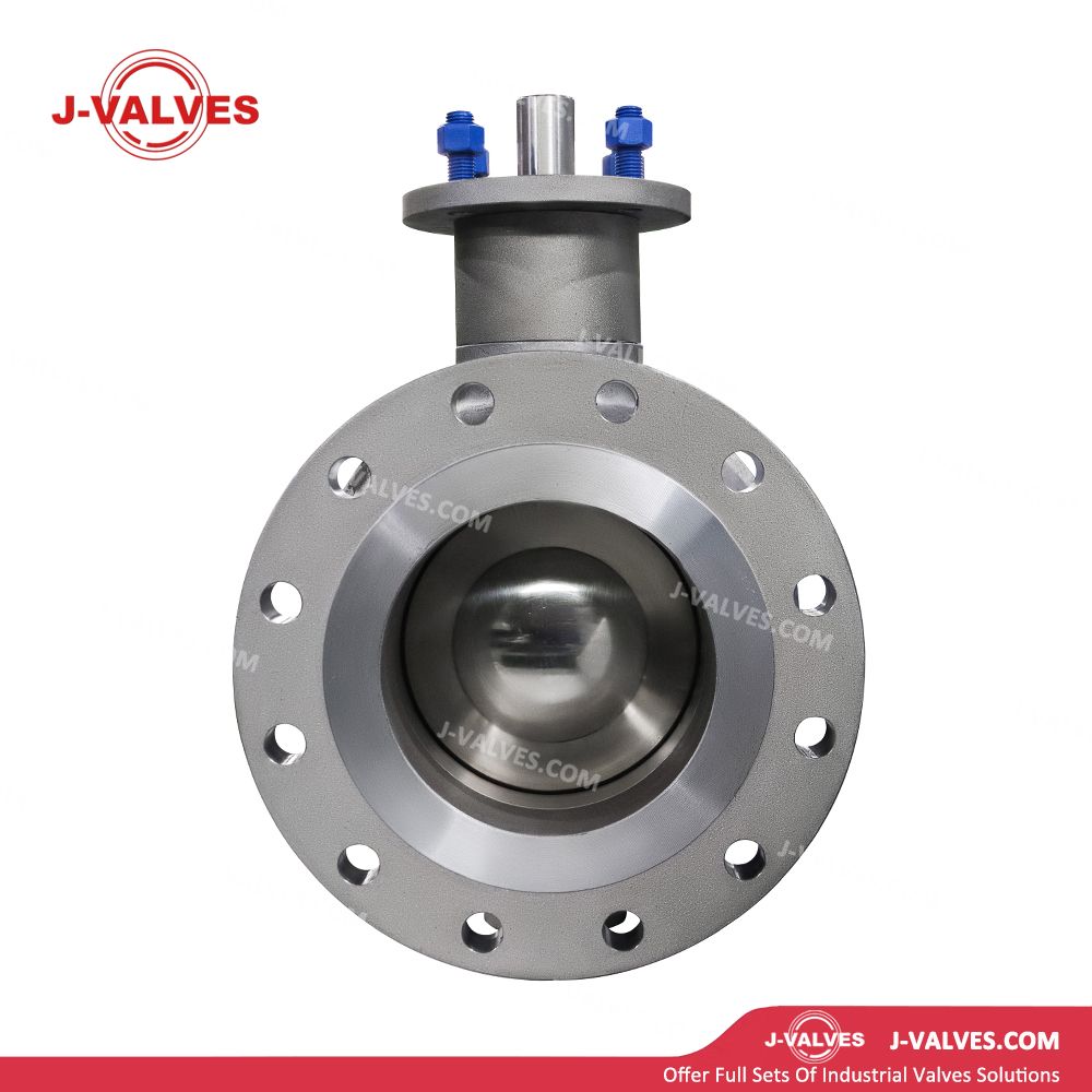 ANSI 2PC Carbon Steel Top Flange Trunnion Mounted Ball Valve