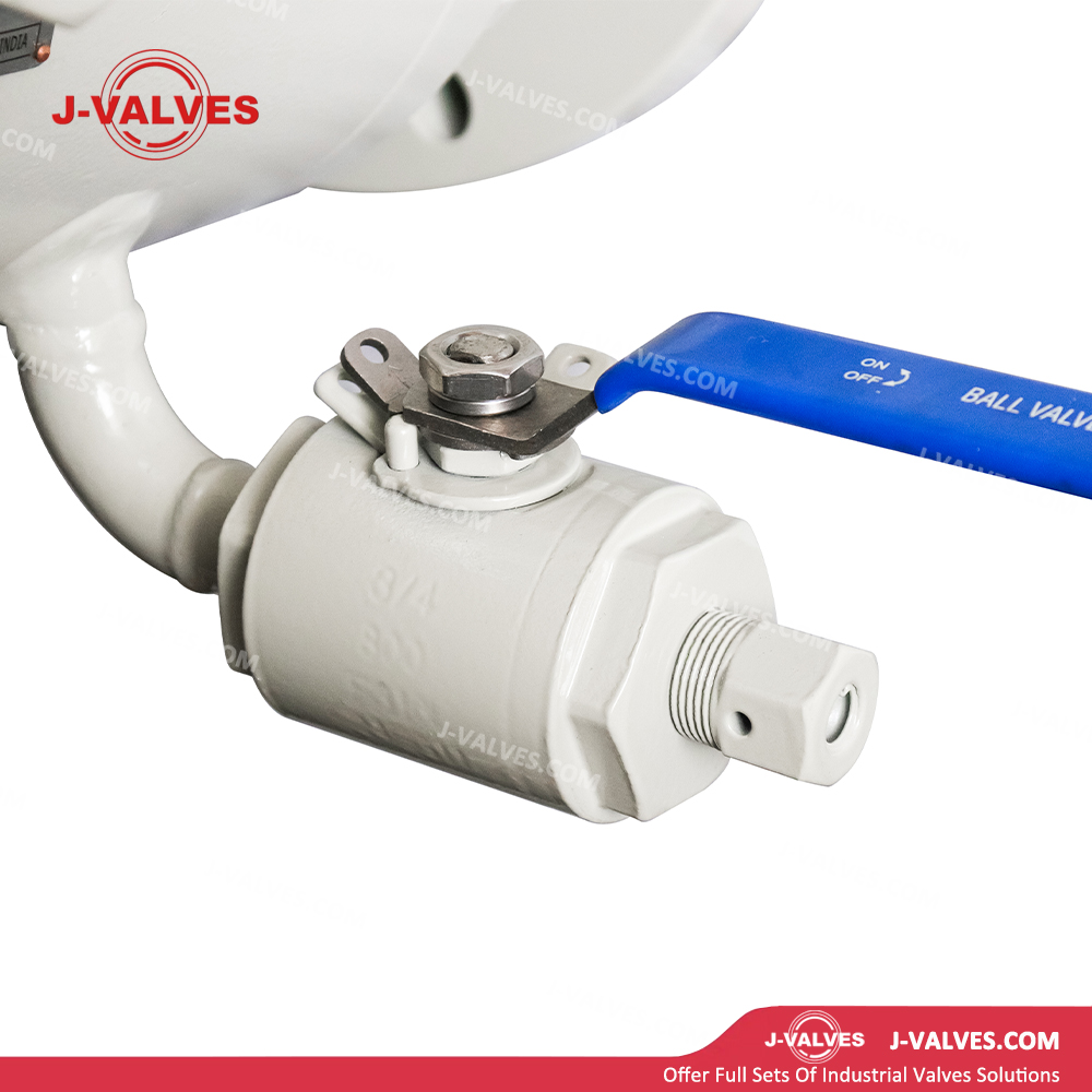 150LB A105 Forged Steel Three Piece Trunnion Mounted Ball Valve