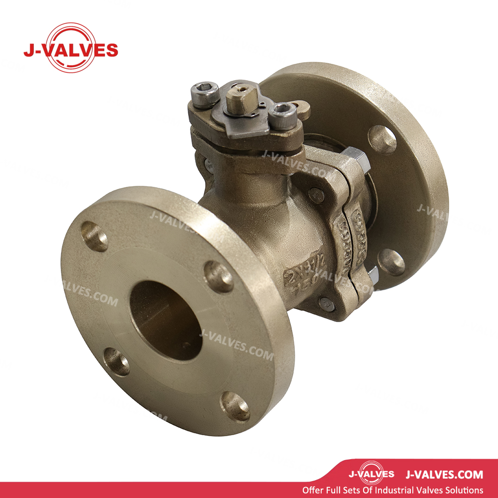 2x5.5" 150LB C95500 Floating Type Ball Valve for LNG Service