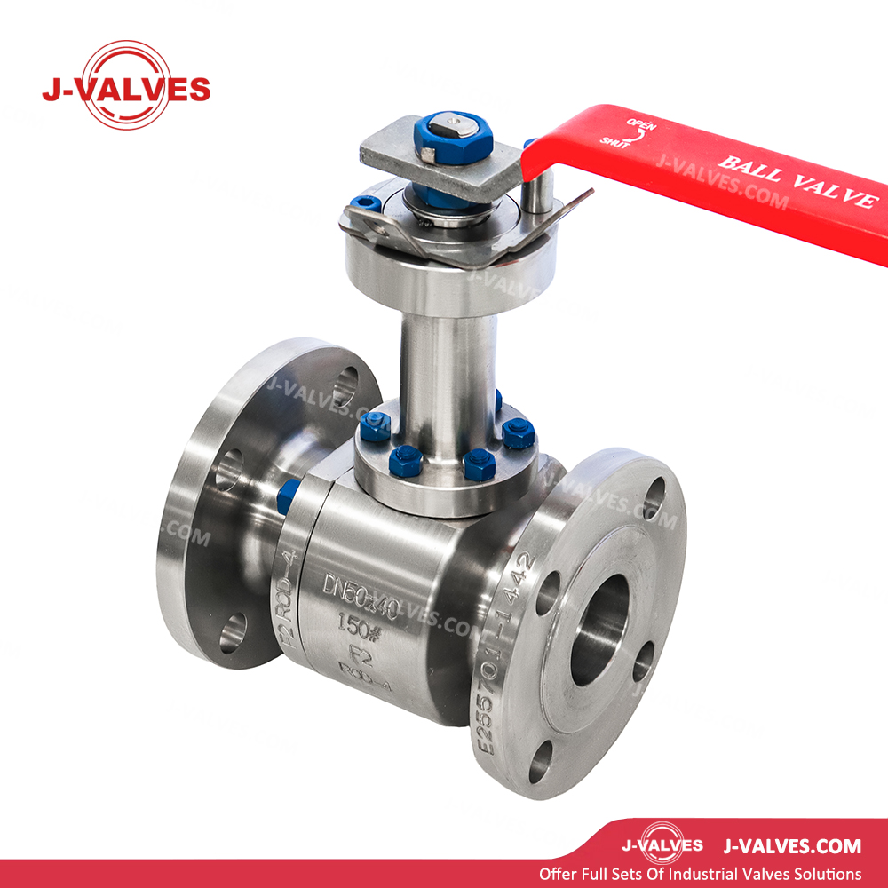 DN50x40 150LB F2 Two Piece Extended Stem Floating Ball Valve