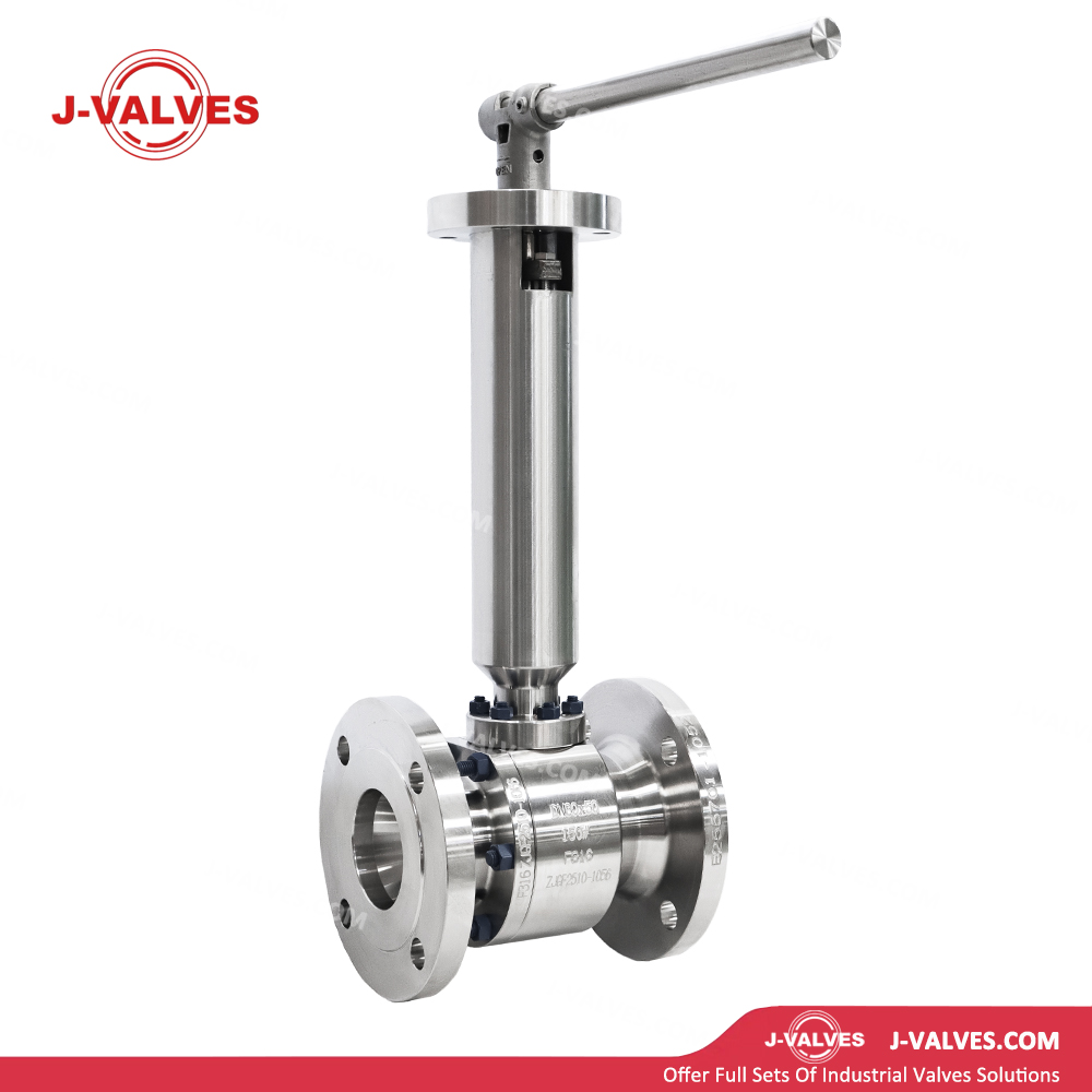DN80x50 150LB F316 Two Piece Extended Stem Floating Ball Valve