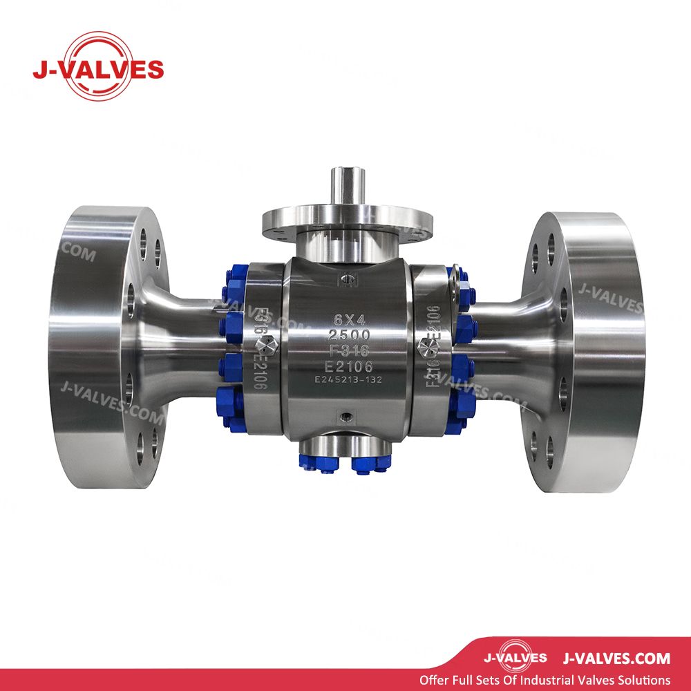 High-pressure Stainless Steel Trunnion Mounted Ball Valve