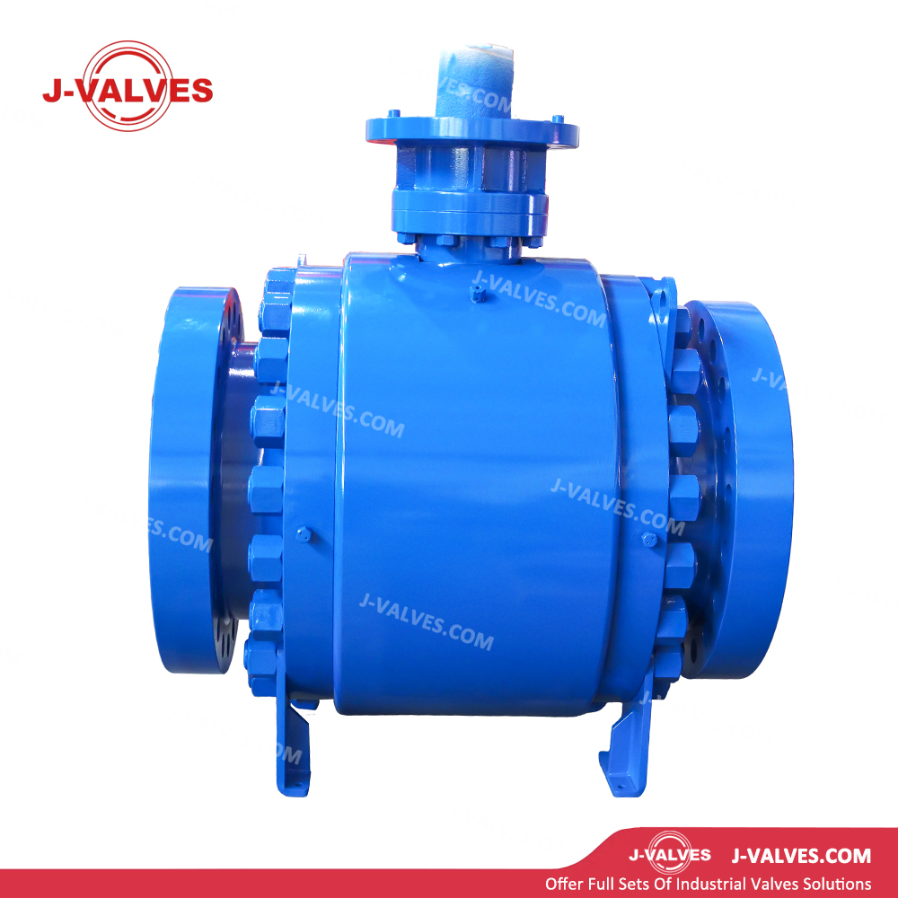 DN600 PN160 LF2 Three Piece Trunnion Mounted Ball Valve